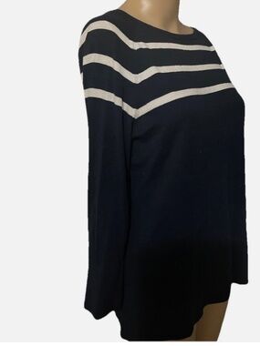 Nautica Women's Striped Cotton Sweater